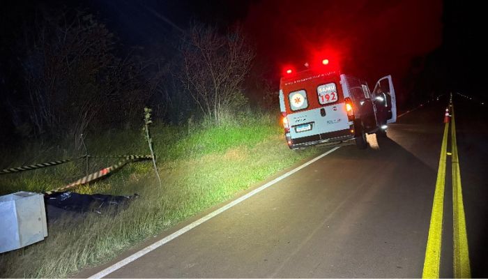 Nova Laranjeiras - Homem morre atropelado na PR-473 